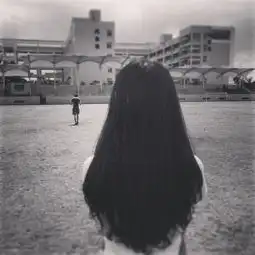 求一些这种风格的图片,背影黑长直美腻