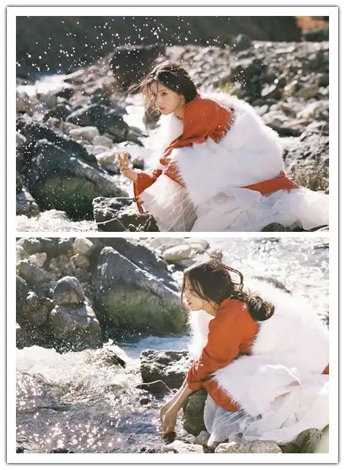 杨超越又美了很多,穿古风服装展示侠女气质,让女人都移不开眼
