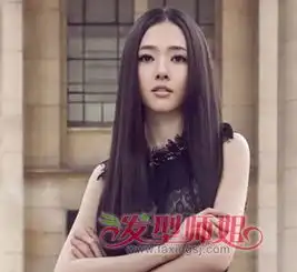大脸女生中分直发好看吗脸大的女生适合什么直发