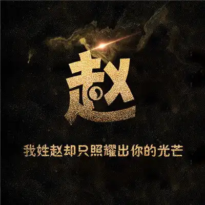 一个姓氏一句话头像赵钱孙李周吴郑冯陈褚卫