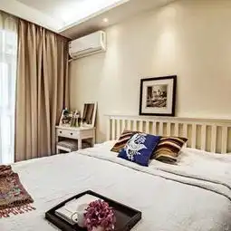 简约清新卧室设计效果图