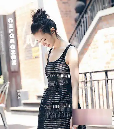 女神最爱的自然黑发型