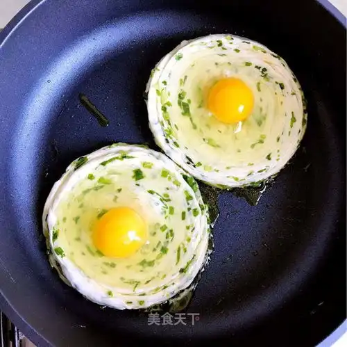 蛋香葱花饼的做法蛋香葱花饼怎么做天国的女儿的菜谱美食天下