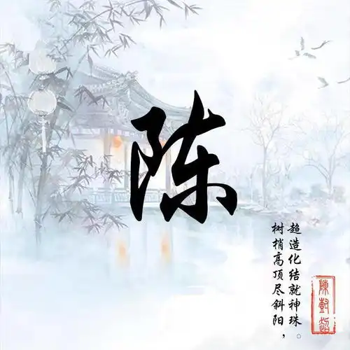 微信头像精选32张百家姓头像姓名头像,你留言姓名我来制作