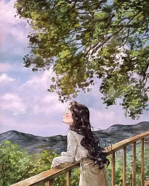 画功媲美宫崎骏韩国插画师笔下的森林故事