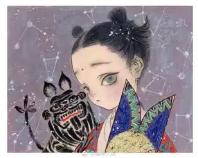 把美人画成了诗,她画笔下的世界美的不像话