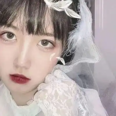 头纱女生头像如果可以,愿你嫁给爱情