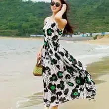 夏日度假必备飘逸长裙