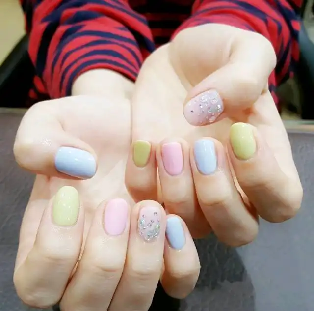 少女心炸裂,甜甜的马卡龙美甲来一发