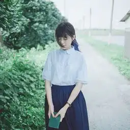 氧气种子chic清新简约条纹宽松短袖衬衫weg堆糖,美好生活研究所