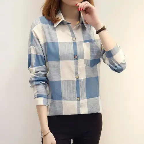 时尚显瘦的衬衫搭配,彰显女性的温柔与甜美