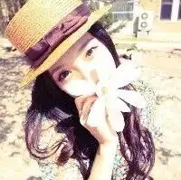 可爱自然的女生qq头像见到你永远都是素颜