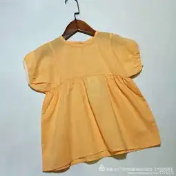 飘逸的少女芭巴芭瑞夏季连衣裙,品牌童装折扣批发