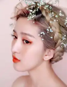 小清新新娘造型,仙气儿十足丘比特婚纱摄影