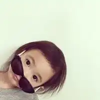 复古圆框眼镜微信头像女微信头像图片大全