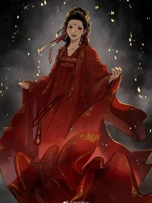 古风女生头像心中有丘壑,眉目作山河