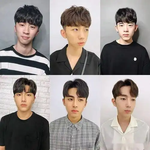 超火的男士逗号头,引领男生发型新潮流