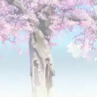 情侣头像双人樱花风景微信头像图片大全