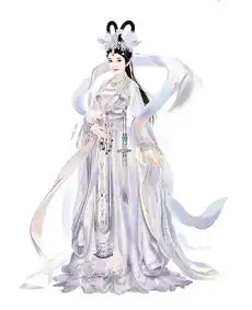 古风手游游戏插画后宫女性png角色图原画