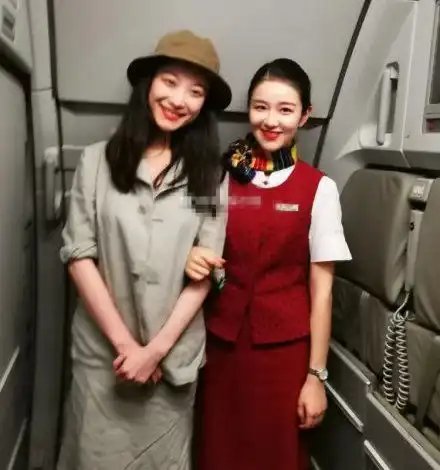 倪妮颜值被路人秒杀上万人公认空姐颜值碾压倪妮,女神也翻车了