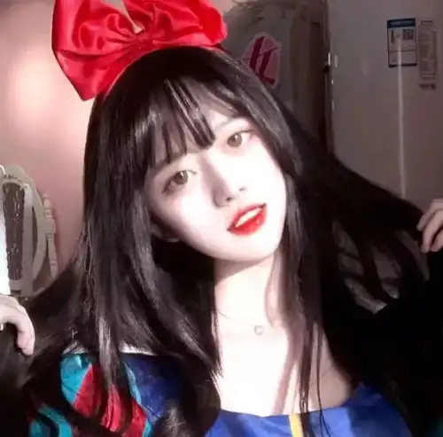 第626期部位女头0414精致仙气裙子部位女生头像
