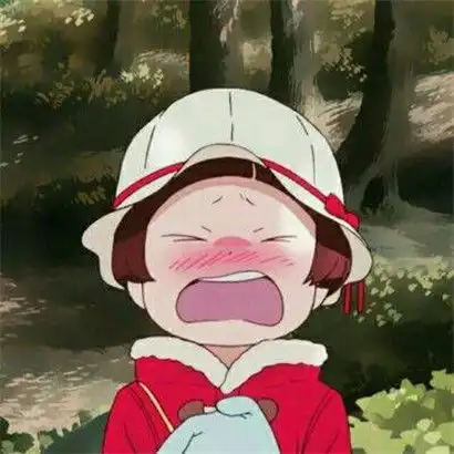 二次元女生头像萌萌哒,遇见你之前我是伤心的