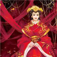 古风女生红衣头像微信头像图片大全