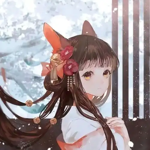 古风插画一组古风美女头像,大眼萌妹,仙女姐姐,萝莉御姐,满足一年所需