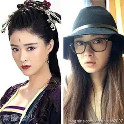 花千骨女星素颜拼颜值
