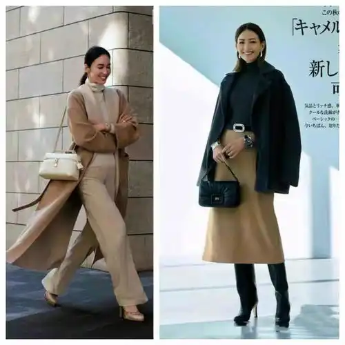 中年女性穿上大衣裙子长裤超时髦,不光减龄还显气质,我都上头