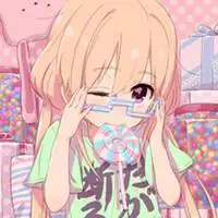 彩虹头像女生七色彩虹可爱女生头像