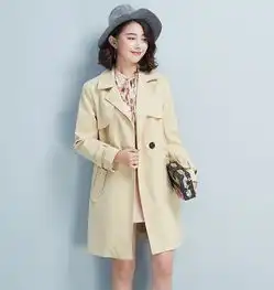 春天风衣搭配最适通勤气质女生风衣搭配示范