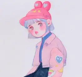 来一波少女心爆棚的插画,很可爱有木有