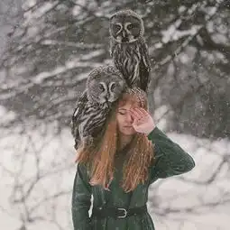 每张都是奇幻电影会出现的情节超唯美美女与野兽