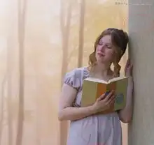 photoshop合成梦幻森林中的国外女生照片