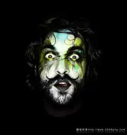 手机版美国超酷黑色男女脸部面部彩绘化妆摄影