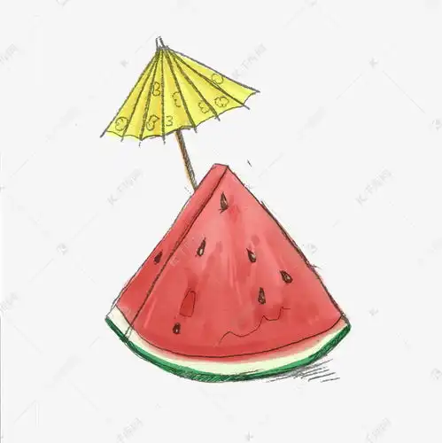 夏天卡通西瓜清凉插画素材图片免费下载千库网