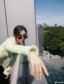 袁姗姗分享豹纹墨镜美照