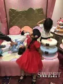 祖辈妈妈宝贝,三代女人一同约会最梦幻的三丽鸥城堡满满少女心hellokitty乐园