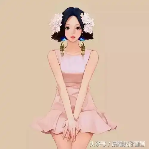 把别人家的女朋友画成插画,美哭10万宅男啊