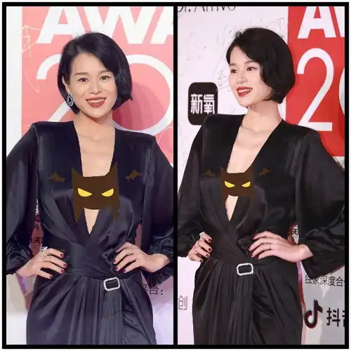 胡杏儿对自己身材太自信了,穿绸缎黑裙秀曲线,太有女人味了