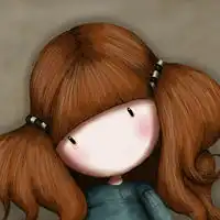 手绘女孩儿个性头像