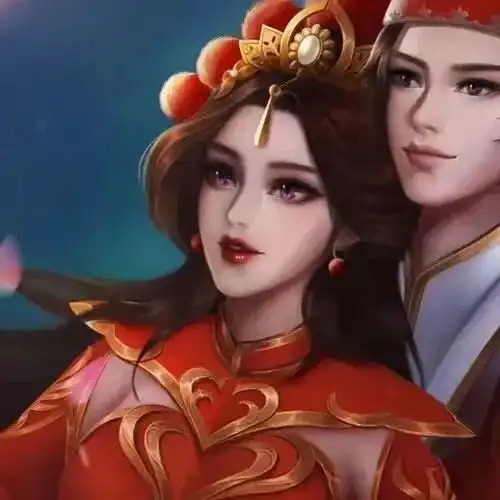 情侣头像丨王者荣耀情头,有风非外假