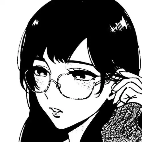 优质黑白动漫女生头像图集依