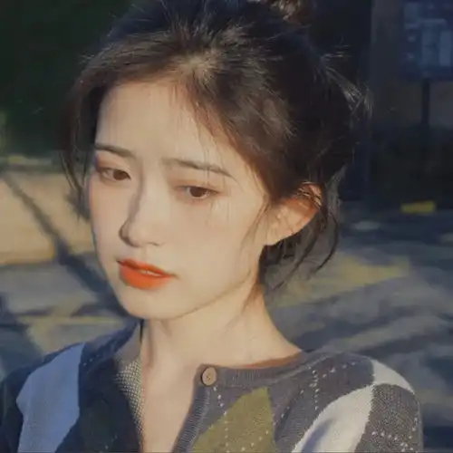 高级感温柔女生头像18