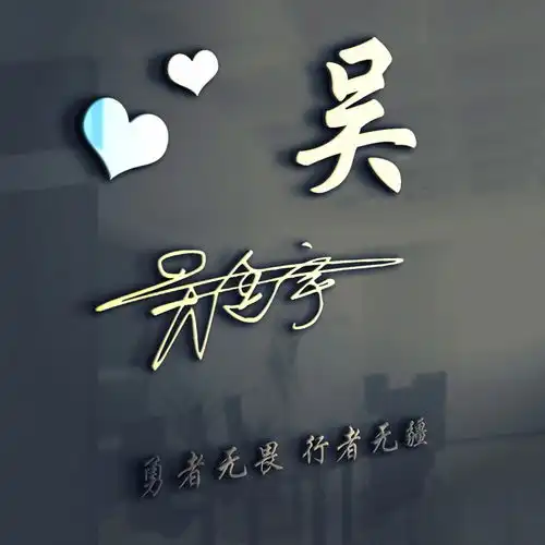 朋友们喜欢的微信头像做好了,高清简约3d签名头像,有你的吗