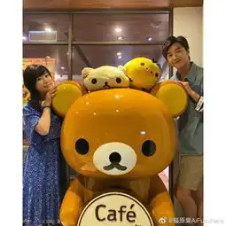 福原爱打卡动漫主题餐厅少女心不减恳请大家别嫌弃她
