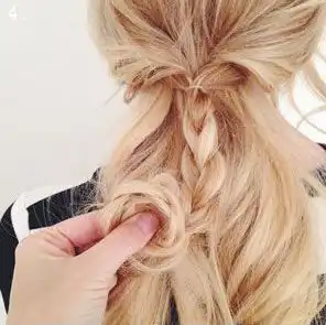 森女编发怎么好看花朵编发教程图解法