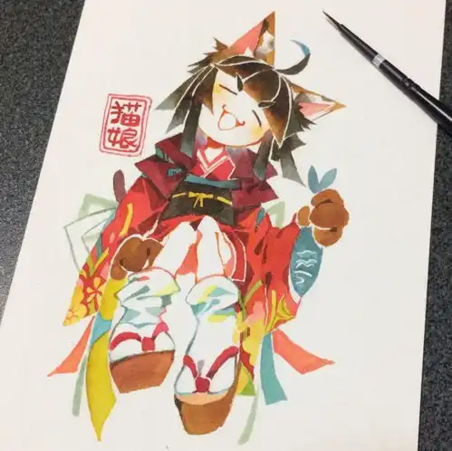 日式和服jk配色淡雅,动漫少女造型好可爱