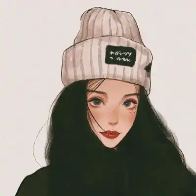 2023最新手绘女生微信头像